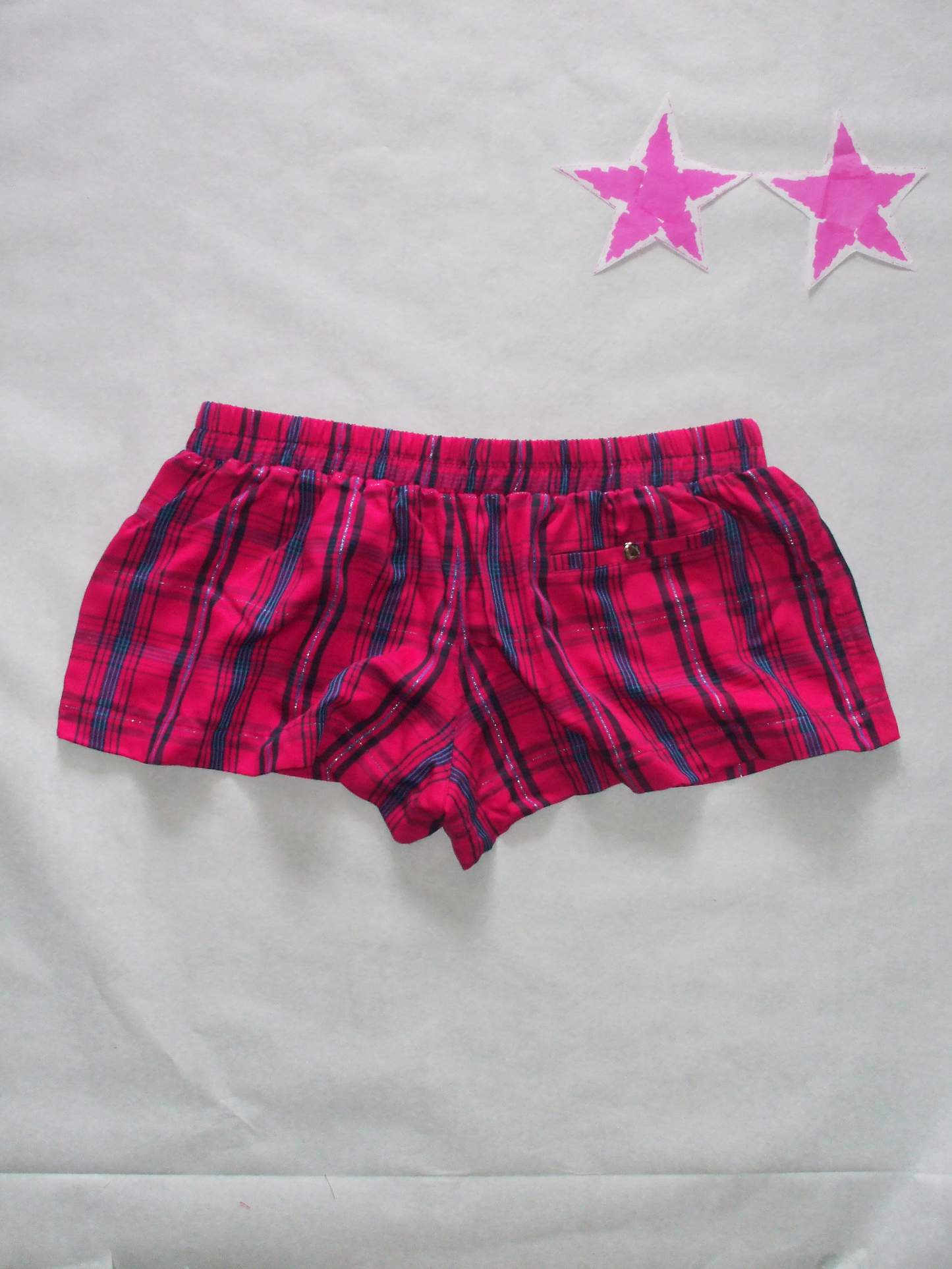 2of2 / Check Mini Shorts