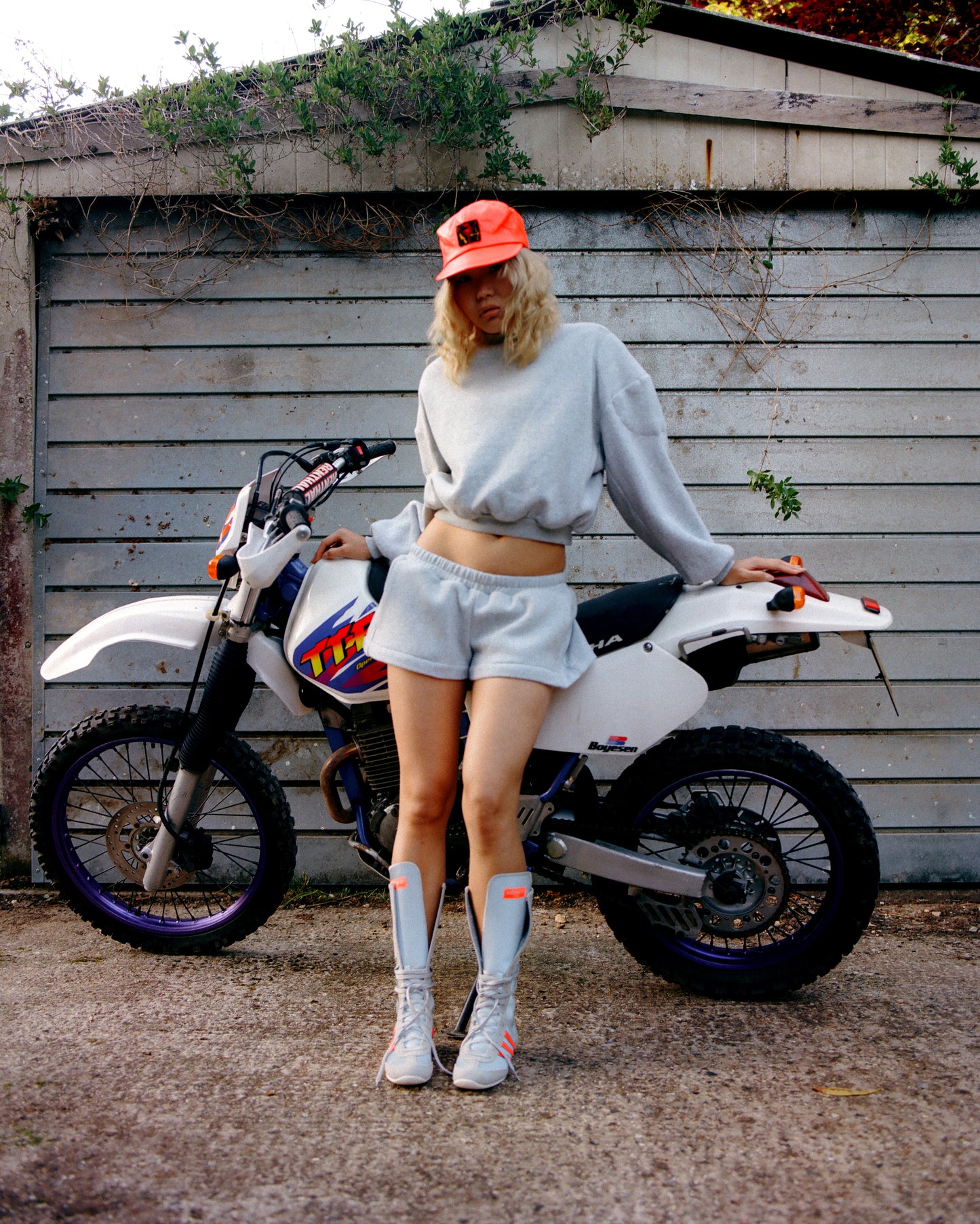 V2 0525 / Moto Wool Mini Shorts