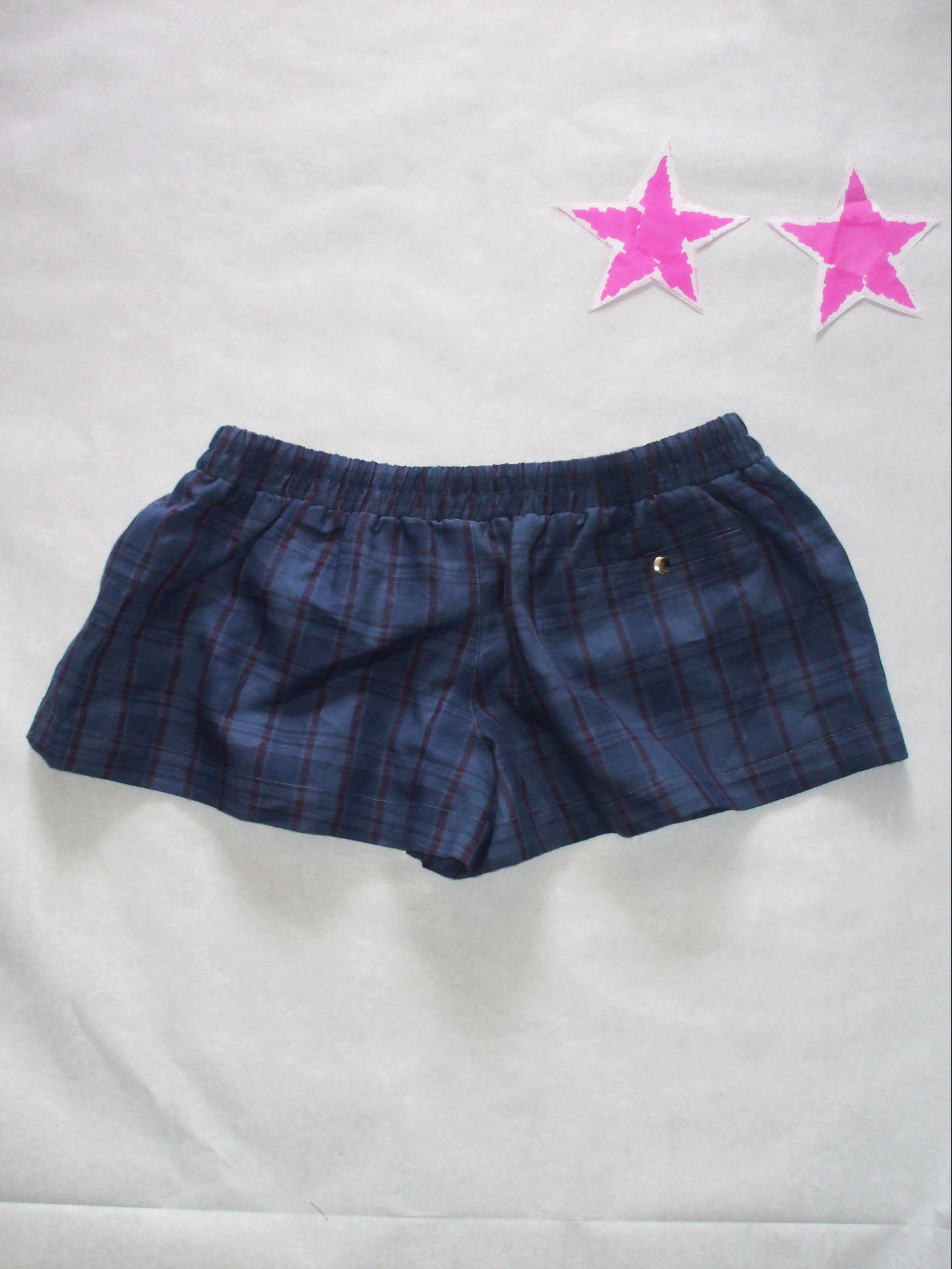 2of2 / Check Mini Shorts