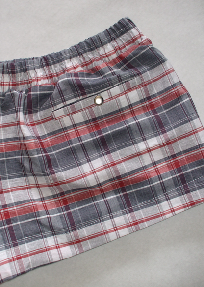 2of2 / Check Mini Shorts