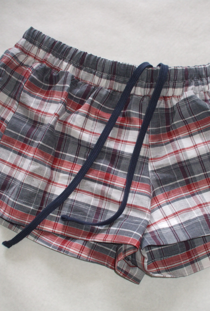 2of2 / Check Mini Shorts