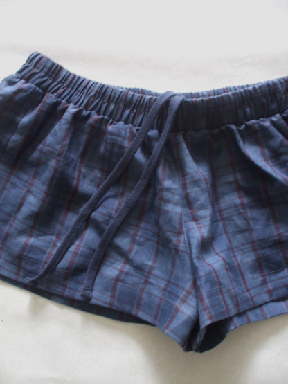 2of2 / Check Mini Shorts