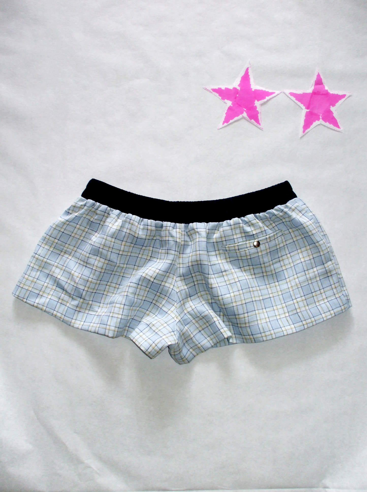 2of2 / Check Mini Shorts