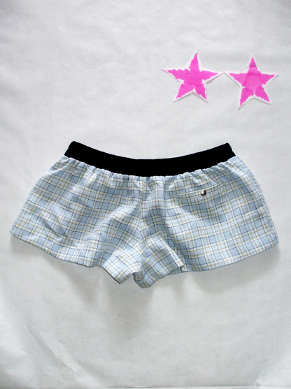 2of2 / Check Mini Shorts