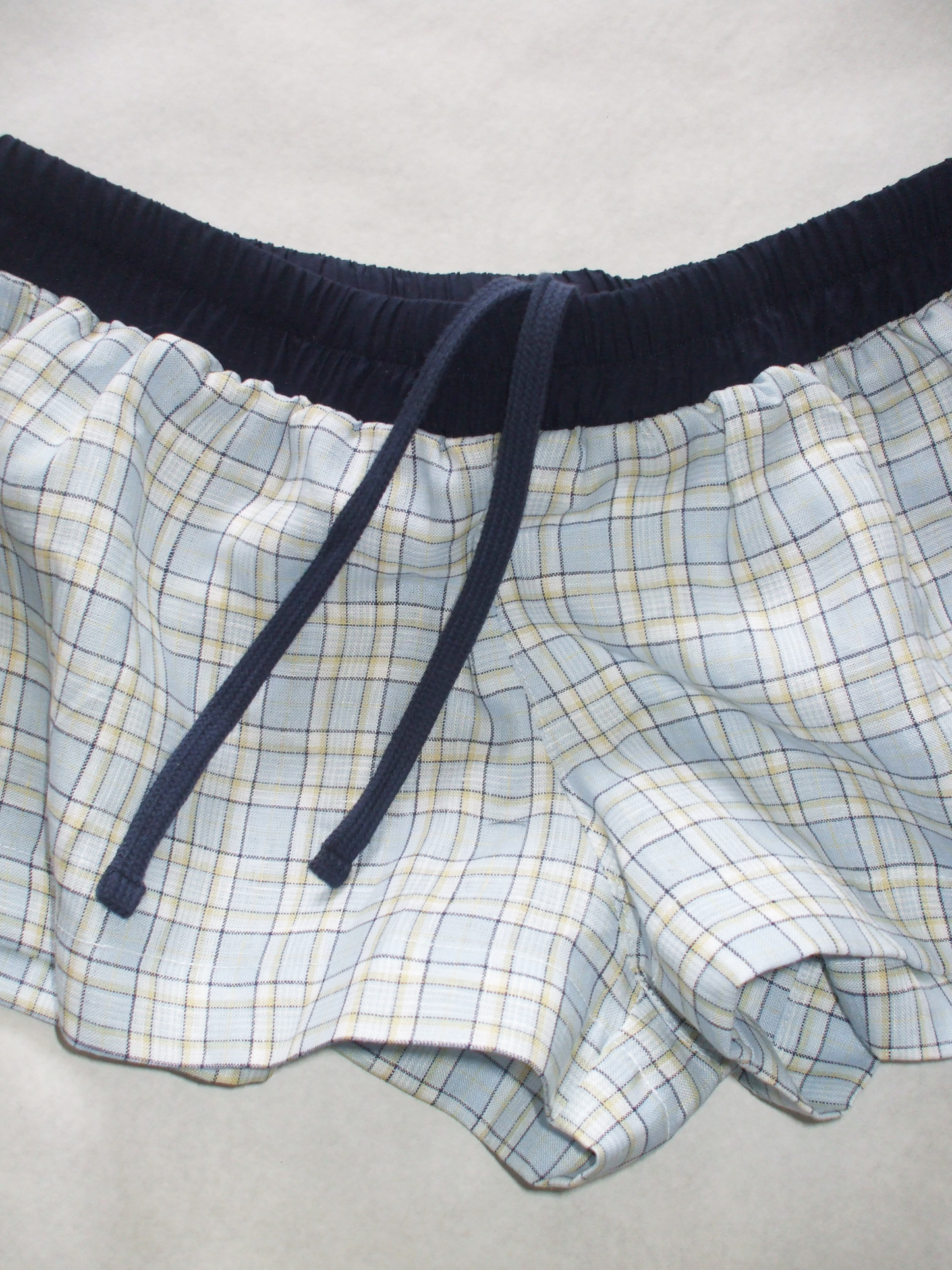 2of2 / Check Mini Shorts