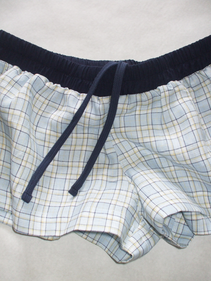 2of2 / Check Mini Shorts