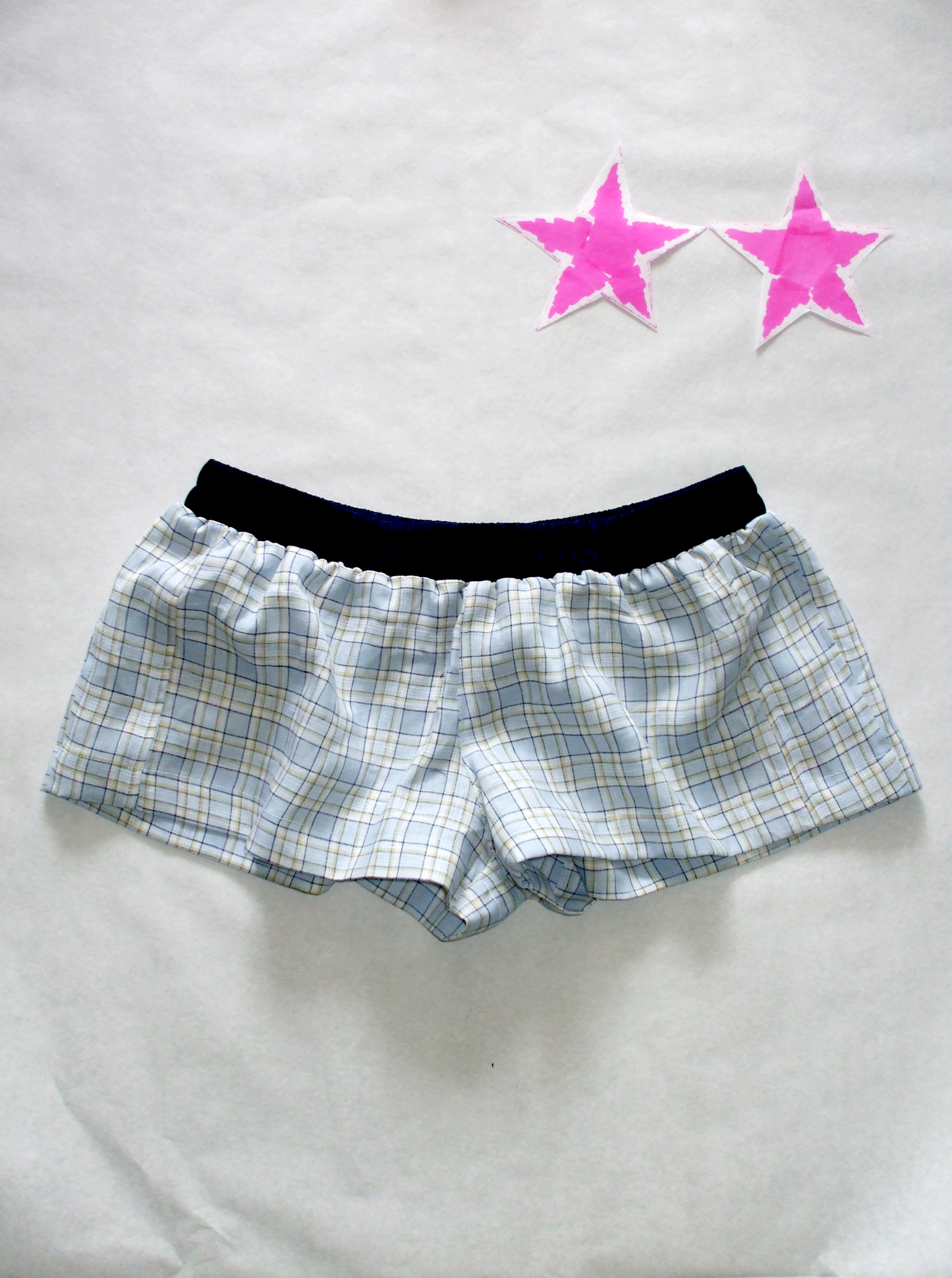 2of2 / Check Mini Shorts
