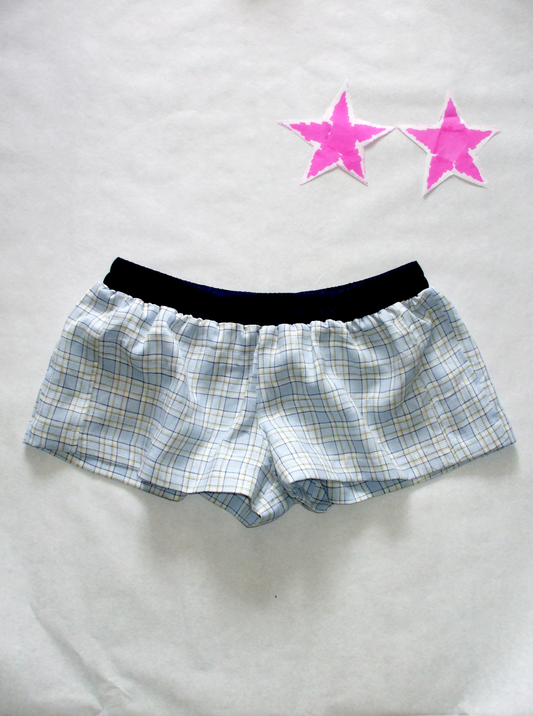 2of2 / Check Mini Shorts