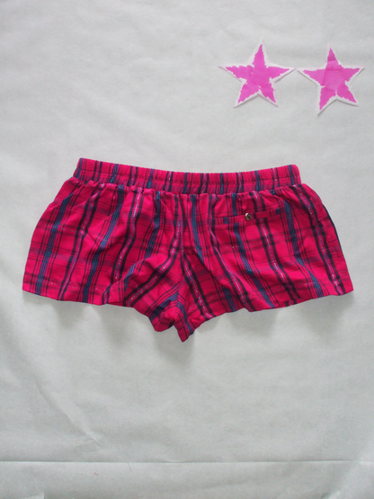 2of2 / Check Mini Shorts