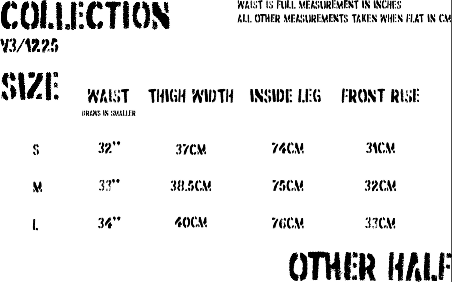 V3 1225 / Navy Wool Sweatpant