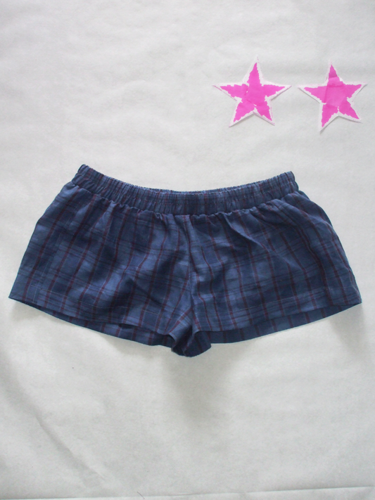 2of2 / Check Mini Shorts